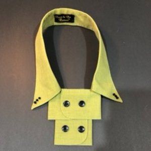 Unique hand-made faux collar